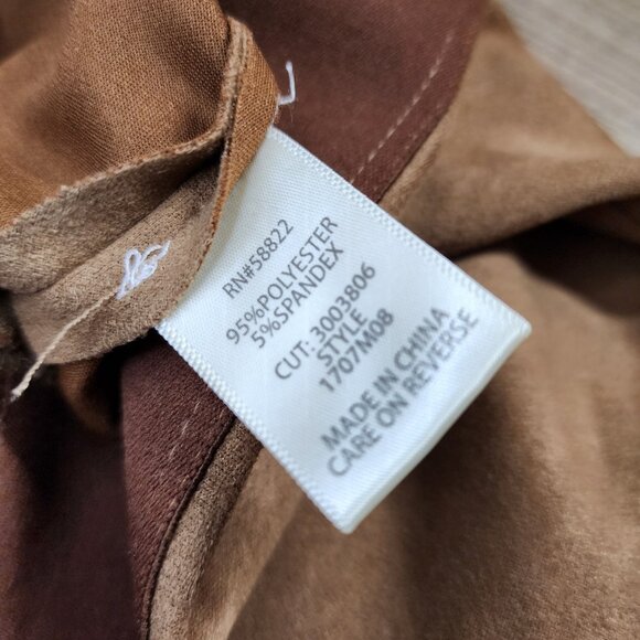 Max Studio Brown Faux Suede Legging Size‎ S - Picture 4 of 5